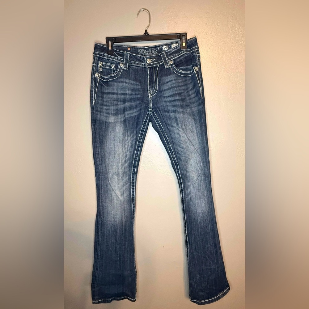 Miss Me Women's Dark Blue Boot Cut Jeans